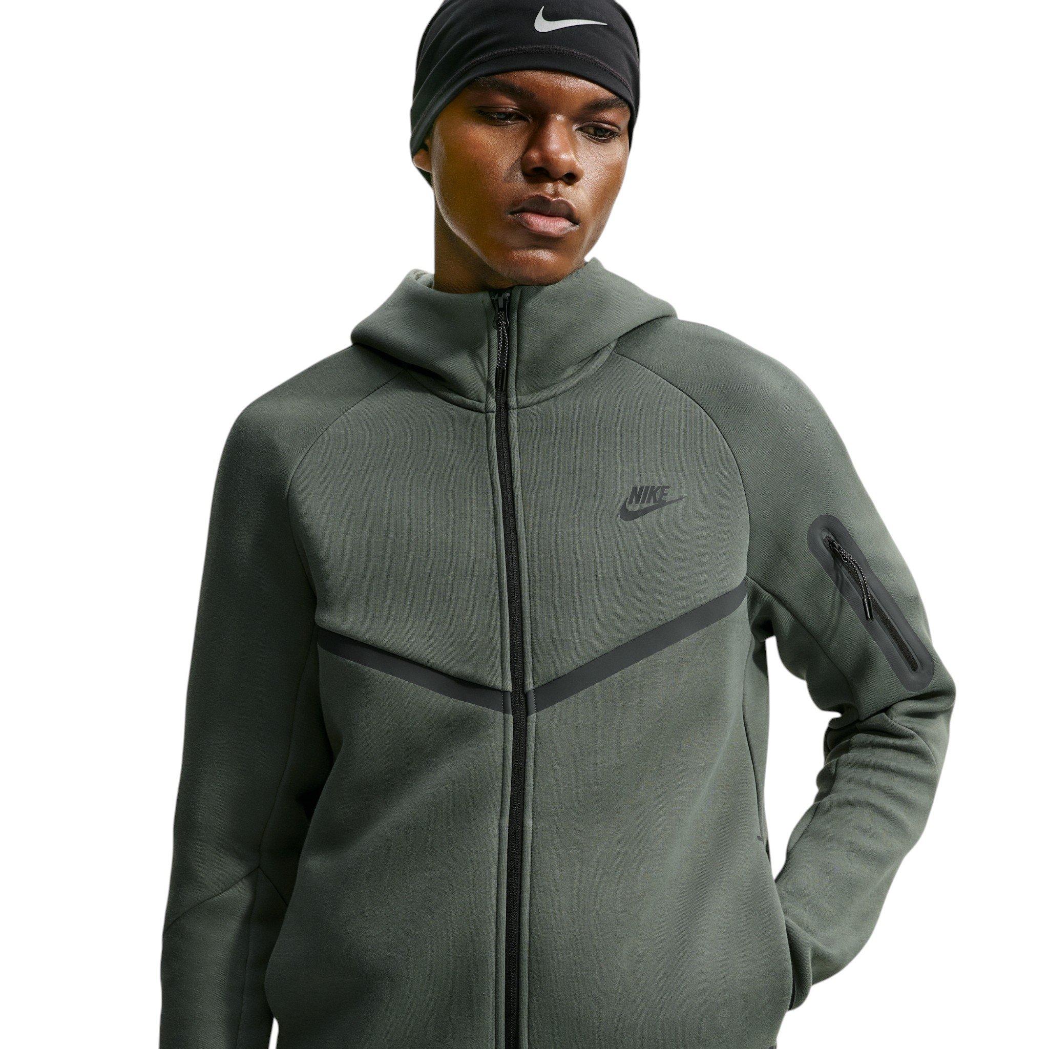 Nike Men's Tech Fleece Windrunner Full-Zip Jacket - GREEN